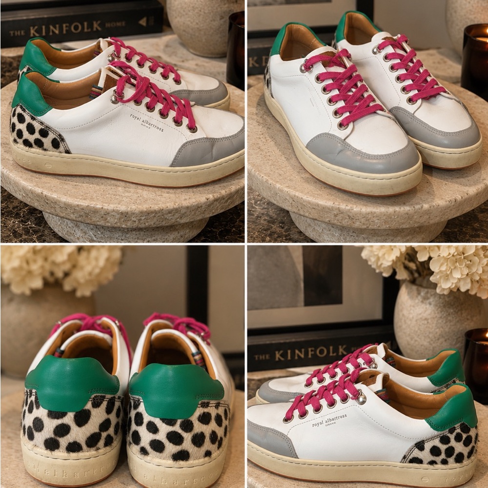 Royal Albartross Fieldfox Dalmatian Women’s Golf Shoes | Size 7–7.5